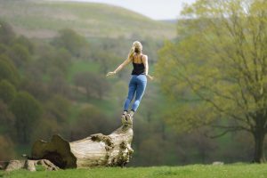 sportliche Frau